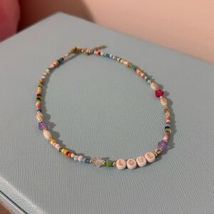 Multi Colour Beaded Necklace